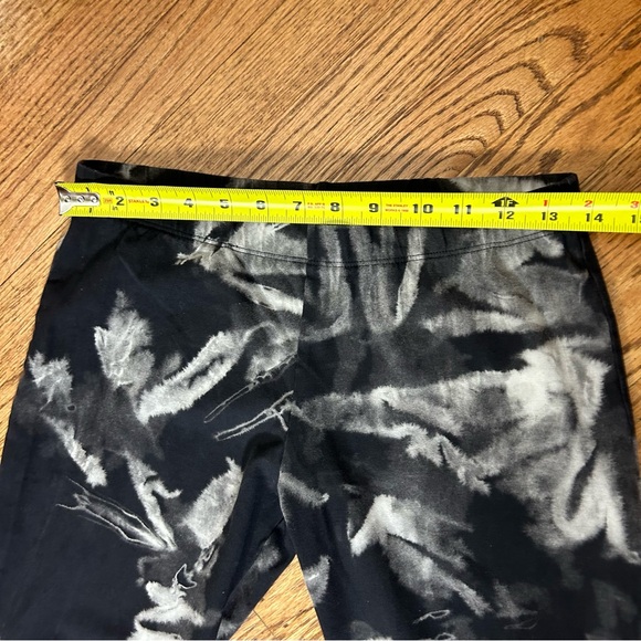 The Om Collection | Isabel Pant Crystal Tie Dye Bell Bottom Yoga Pants Size L - Picture 9 of 14